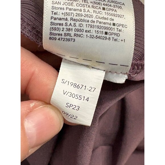 Athleta Brooklyn Ankle Pant Dusty Purple-sz 4 - Picture 12 of 13